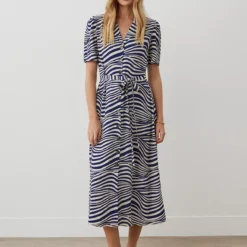 FINERY Danica Dress 16 -Chic Elixir Sales Store tuc144339628 Blue R Z001A