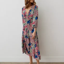 FINERY Lesley Dress 14 -Chic Elixir Sales Store tuc144340952 Red R Z004A