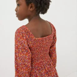 FATFACE Adele Floral Printed Dress 5-6 Years 8 FATFACE Adele Floral Printed Dress 5-6 Years -Chic Elixir Sales Store tuc144341015 Red R Z003A 1