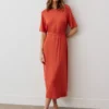 FINERY Bailee Dress 12 -Chic Elixir Sales Store tuc144347257 Orange R Z001A 1