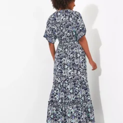 JOE BROWNS Tile Print Maxi Dress 18