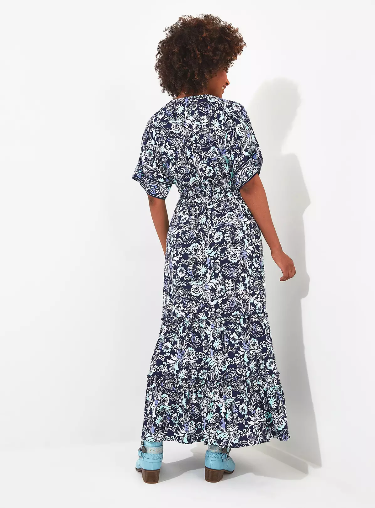 JOE BROWNS Tile Print Maxi Dress 18 3 JOE BROWNS Tile Print Maxi Dress 18