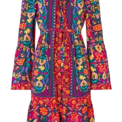 JOE BROWNS Printed Frilly Mini Dress 16 -Chic Elixir Sales Store tuc144399364 Multi20Coloured R Z002A