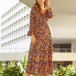 JOE BROWNS Floral Relaxed Maxi Dress 16