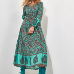 JOE BROWNS Sequinned Boho Maxi Dress 10