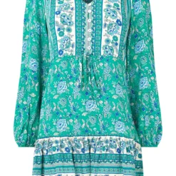 JOE BROWNS Border Print Tie Waist Mini Dress 16 -Chic Elixir Sales Store tuc144404160 Multi20Coloured R Z002A