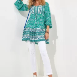 JOE BROWNS Border Print Tie Waist Mini Dress 16 -Chic Elixir Sales Store tuc144404160 Multi20Coloured R Z003A