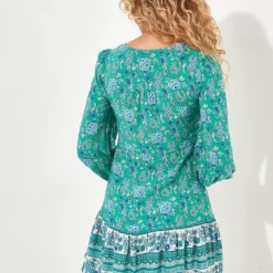 JOE BROWNS Border Print Tie Waist Mini Dress 16 -Chic Elixir Sales Store tuc144404160 Multi20Coloured R Z004A