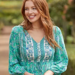 JOE BROWNS Border Print Tie Waist Mini Dress 16 -Chic Elixir Sales Store tuc144404160 Multi20Coloured R Z006A