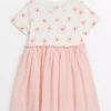 Floral Print Pink Tutu T-Shirt Dress 1-2 Years -Chic Elixir Sales Store tuc144420784 Multi20Coloured R Z001A