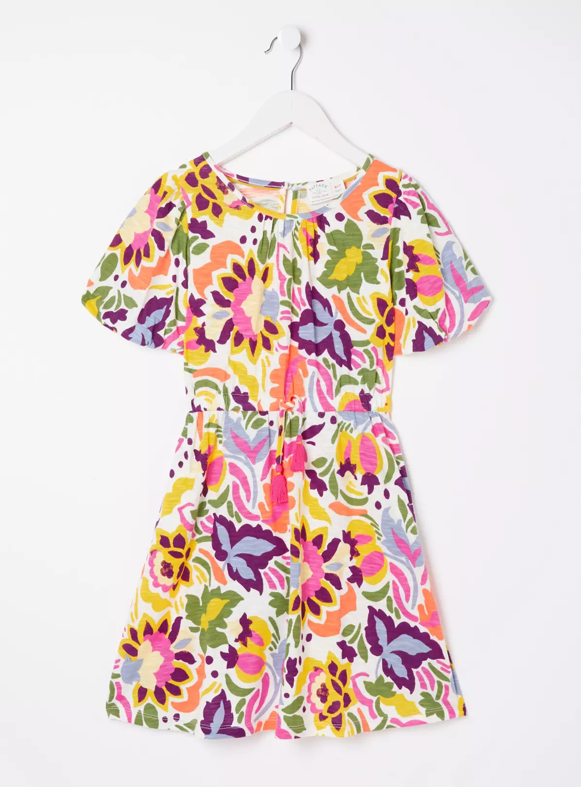 FATFACE Art Floral Jersey Printed Dress 3-4 Years 3 FATFACE Art Floral Jersey Printed Dress 3-4 Years