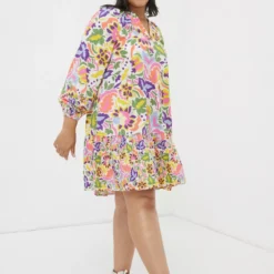 FATFACE Amy Art Floral Tunic Dress 16 -Chic Elixir Sales Store tuc144500400 Multi20Coloured R Z005A 1
