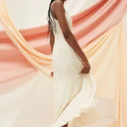 FATFACE Ivy Foil Maxi Dress 18