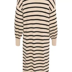 KAFFE Mala Knitted Long Sleeve Midi Dress M